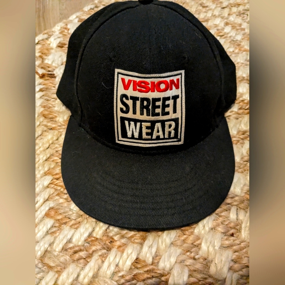 Vintage 90s Vision Street Wear Hat Skate